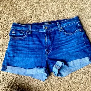 For all mankind 7 Jean shorts
